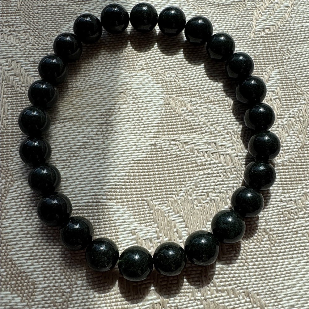Natural Green Phantom Quartz bracelet